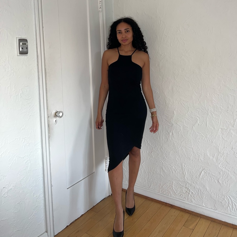 black dress